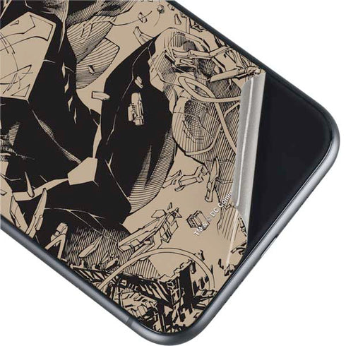 DC Comics Superman Unchained #1 Original Cover Pencils iPhone 11 Skin